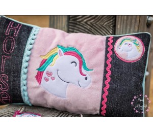 Stickserie - Pferd Pferdekopf - mit ITH Stifteaufsatz & Anhänger